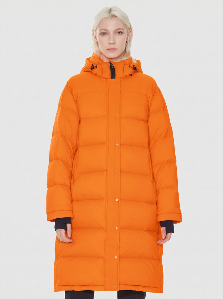 Cozy Hooded Long Puffer Coat
