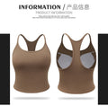Seamless Sexy Back Workout Tank Top