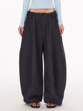 High Waisted Pleated Wide Leg Trousers