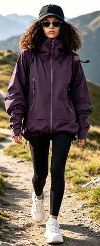 Waterproof Windproof Hiking Shell Jacket
