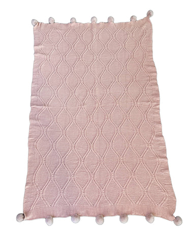 Soft Cozy Cable Knit Throw Blanket