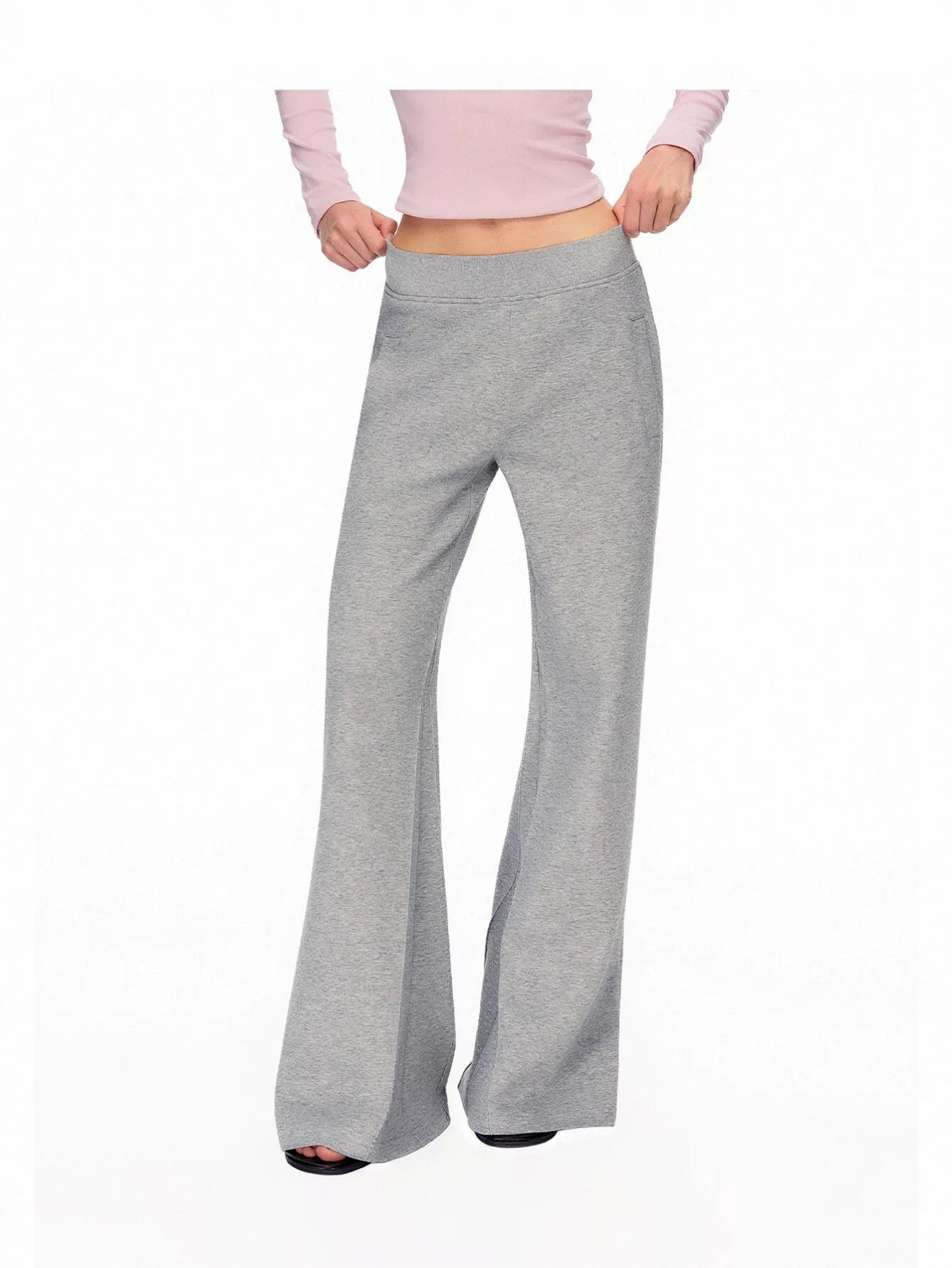 Comfy Low Rise Wide Leg Pants
