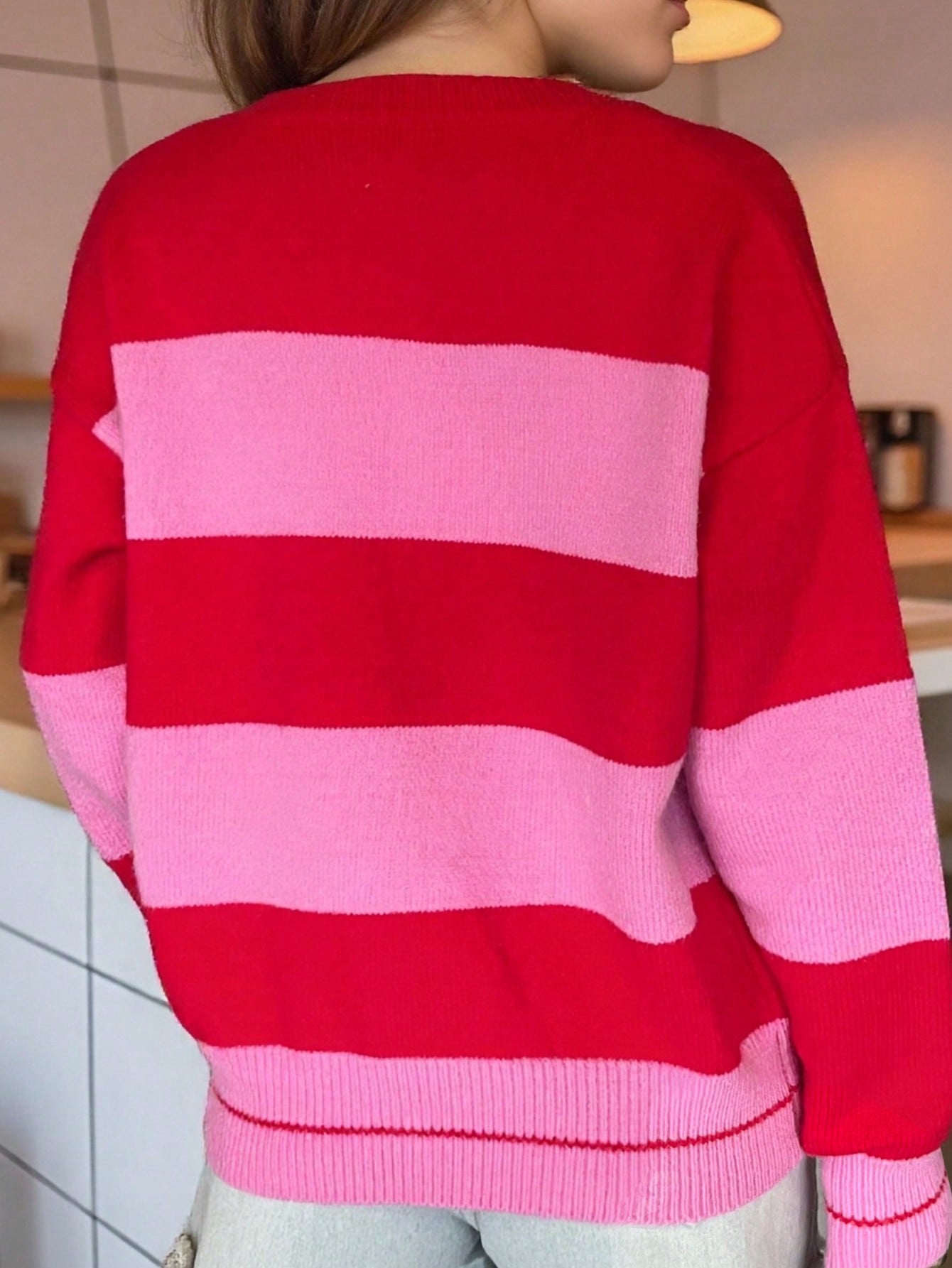 Cozy Striped Button Down Cardigan