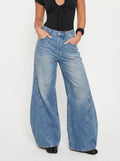 High Waisted Wide Leg Jeans