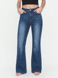 High Rise Slim Flare Jeans