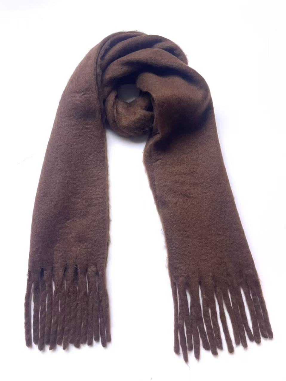 Soft Cozy Tassels Winter Scarf
