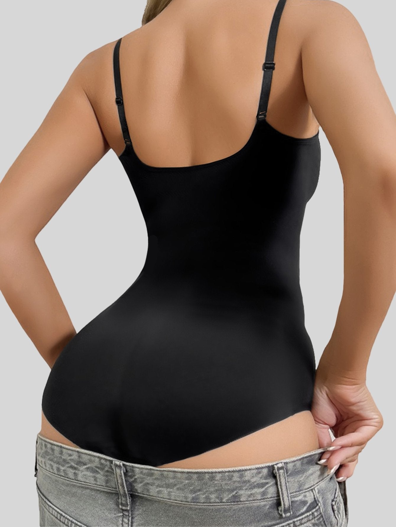 Seamless Sculpting V Neck Bodysuit