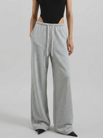 Cotton Barrel Leg Pants