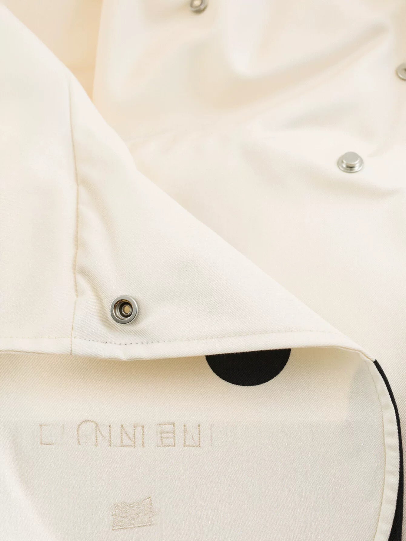Casual Polka Dot Stand Collar Jacket