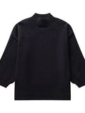 Cozy Oversized Mock Neck Sweater