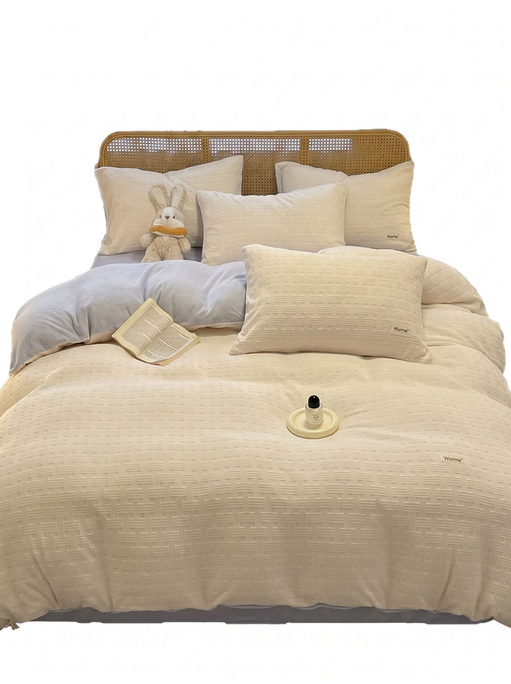 Cozy Soft Waffle Bedding Set