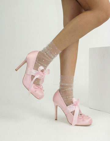 Ballet-Toe Romantic Heels