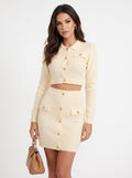 Button Down Ribbed Knit Set