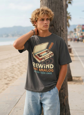 Vintage Retro Graphic Mens T-Shirt