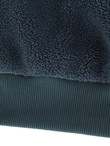 Cozy Fleece Zip Up Hoodie Jacket