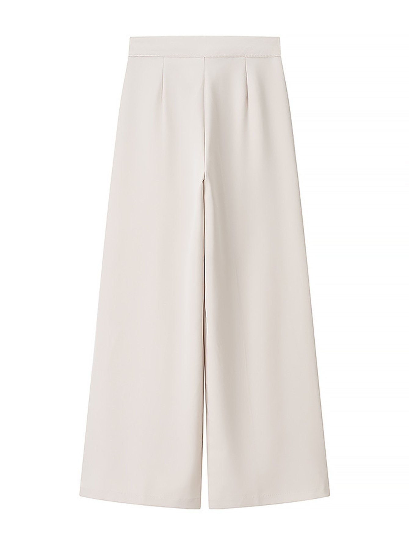 Sleek Tailored Vest Wide Leg Pants Set