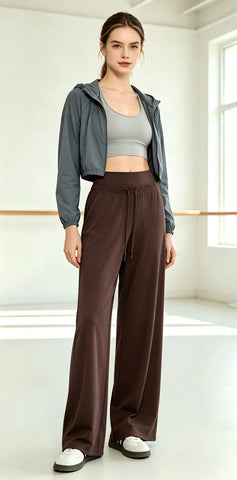High Waisted Wide Leg Yoga Pants