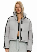 Cropped Sporty Puffer Jacket