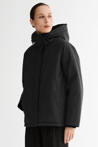 Waterproof Hooded Essential Puffer Jacket