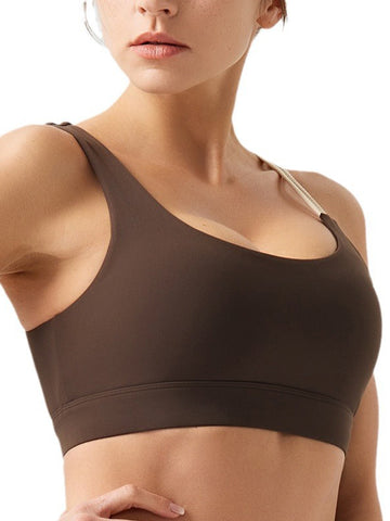 Seamless Strappy Support Yoga Tank Top