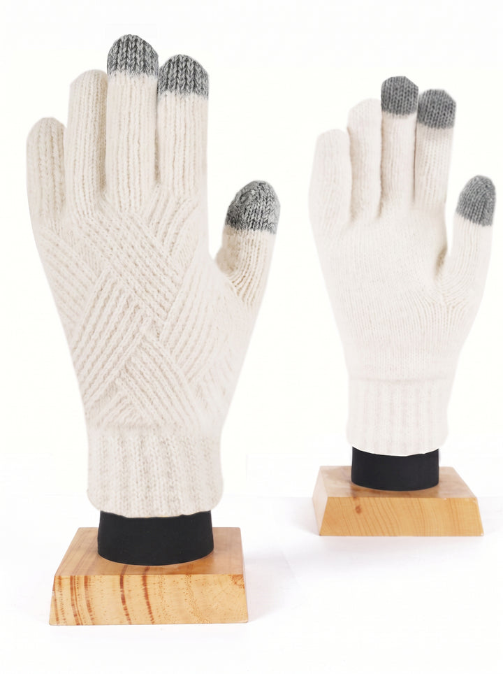 Warm Touchscreen Knit Winter Gloves