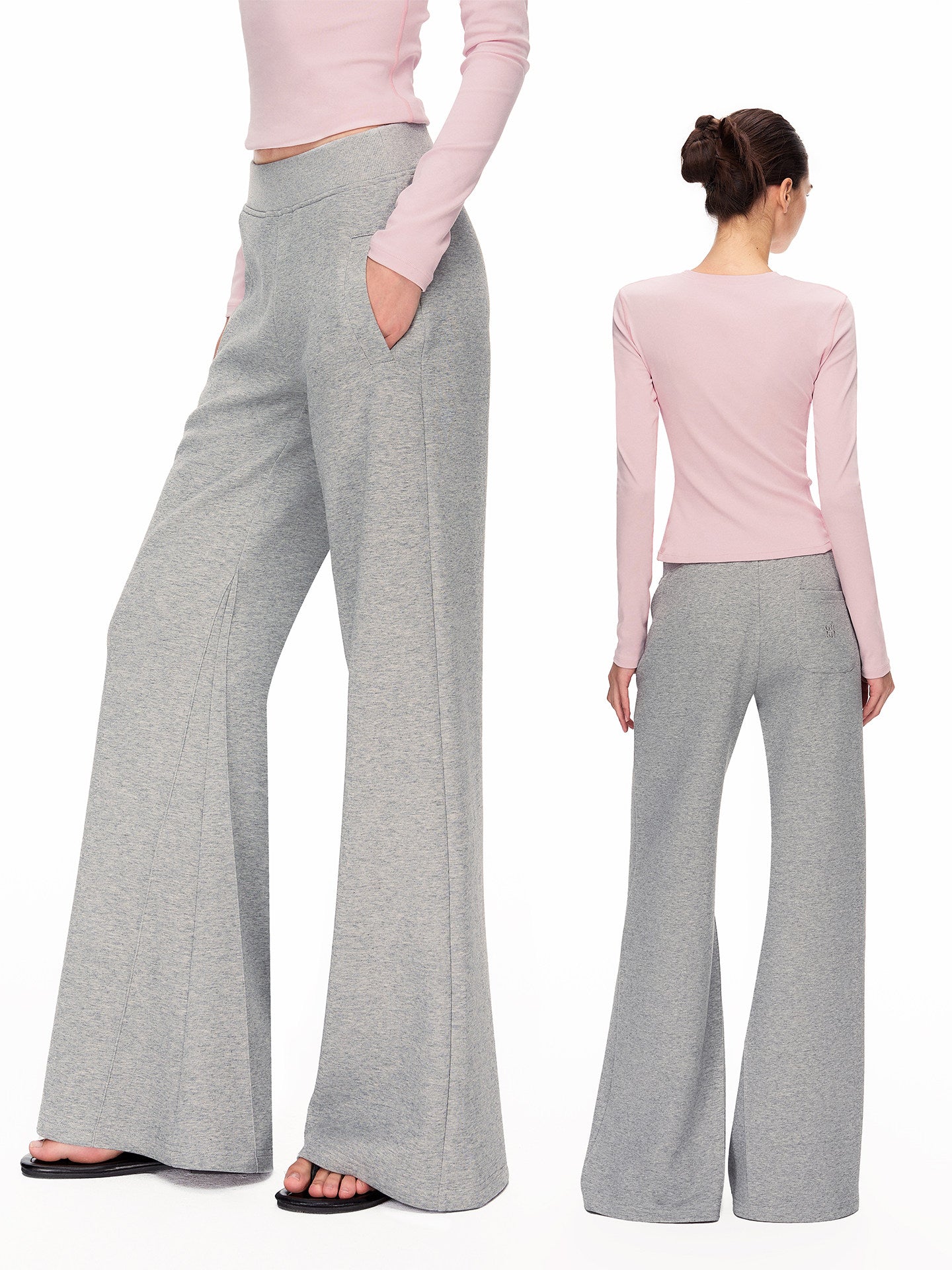 Comfy Low Rise Wide Leg Pants