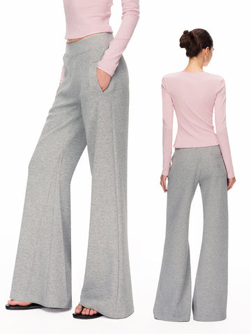 Comfy Low Rise Wide Leg Pants