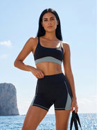Seamless High Waisted Yoga Short Set