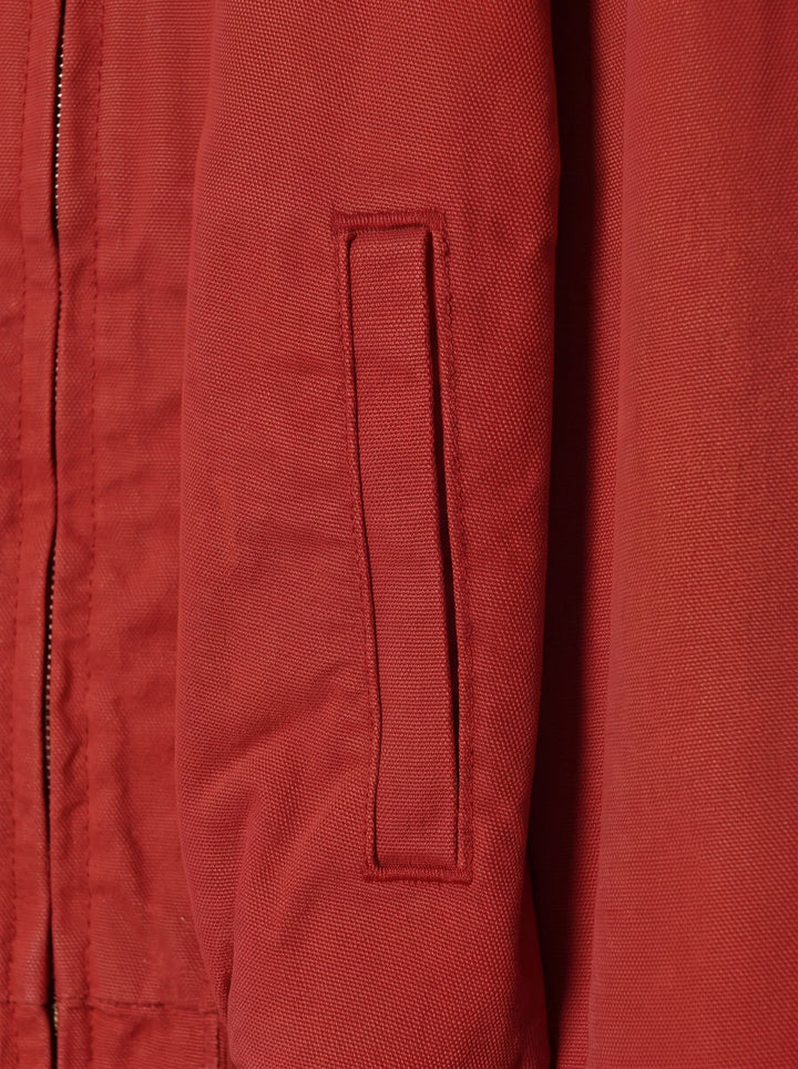 Oversized Zip Up Canvas Jacket