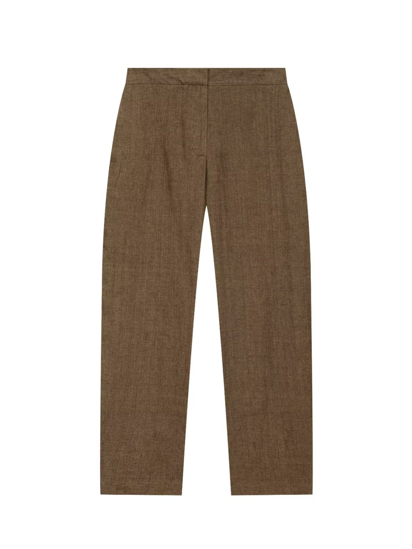Sleeveless Tie Front Pant Set
