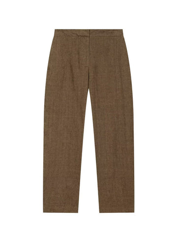 Sleeveless Tie Front Pant Set