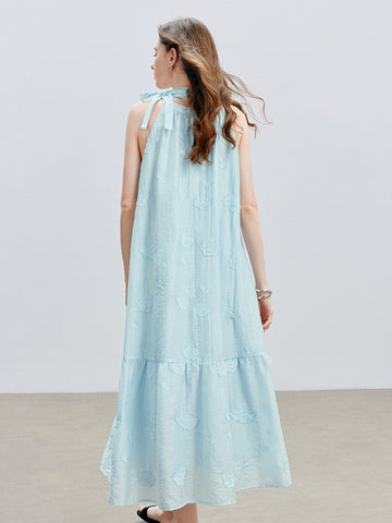 Tiered Smocked Bohemian Midi Dress