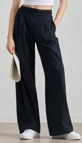 High Waisted Wide Leg Athletic Pants