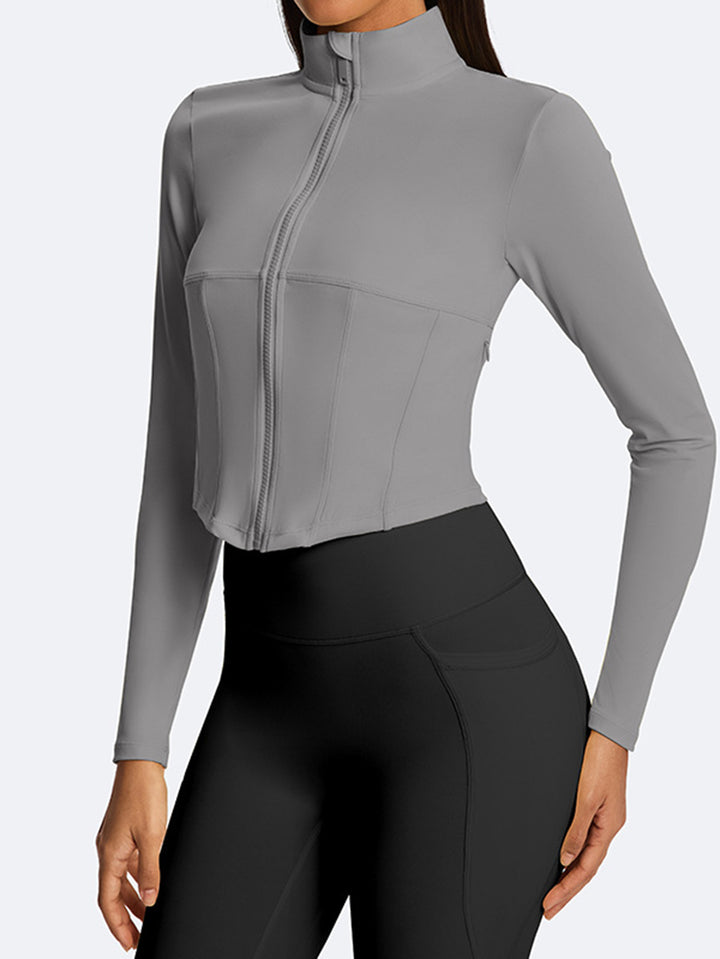 Sculpting Slim Fit Yoga Jacket