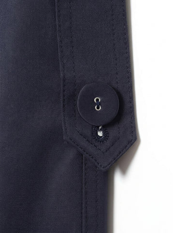 Cropped Double Breasted Trench Coat