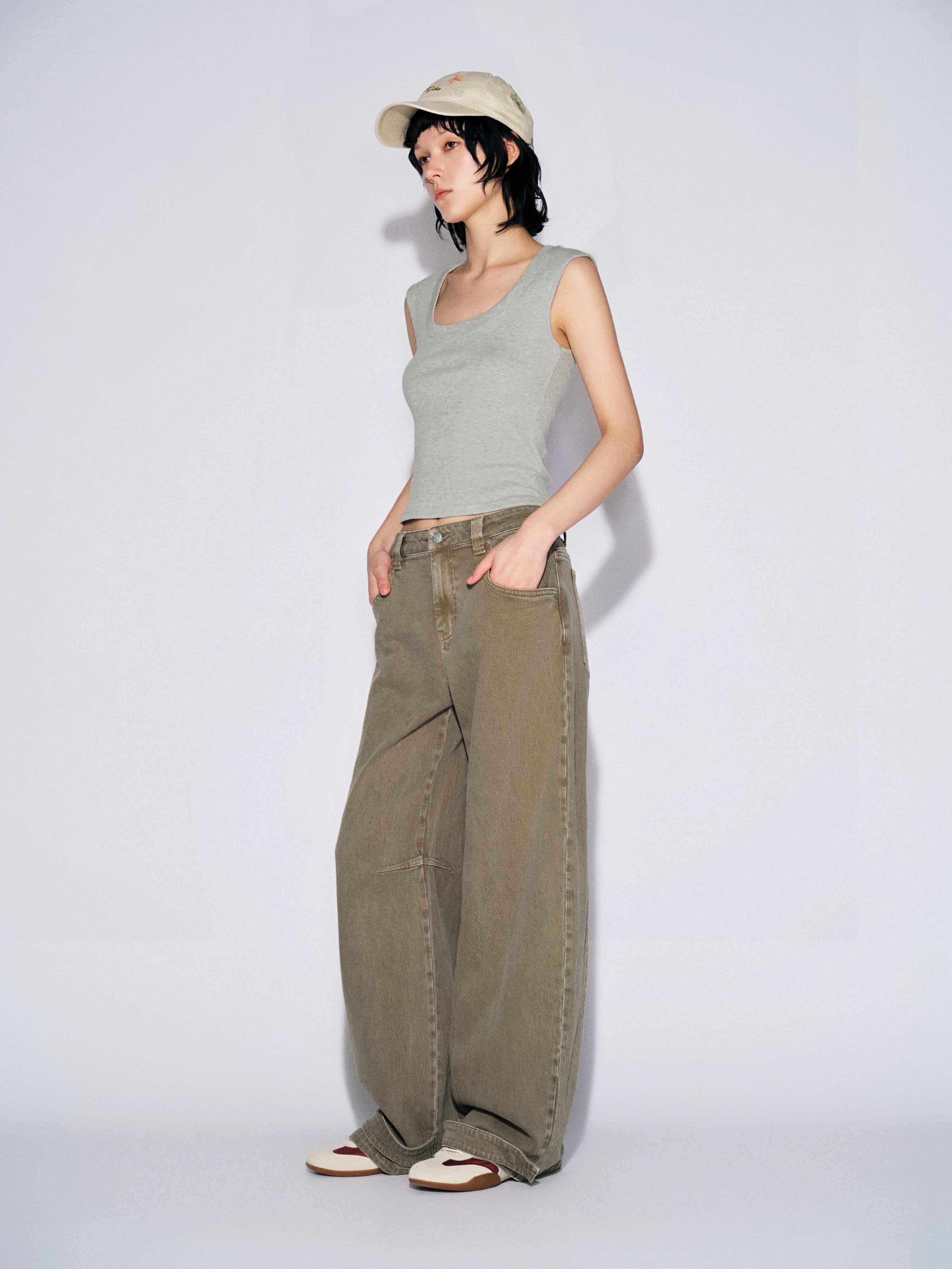 Barrel Leg Jeans