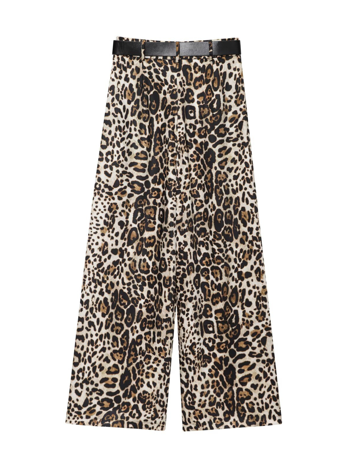 High Waisted Shimmer Wide Leg Pants