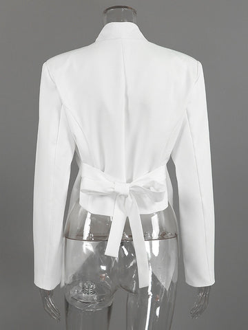 Tailored Slim Fit Buttoned Blazer