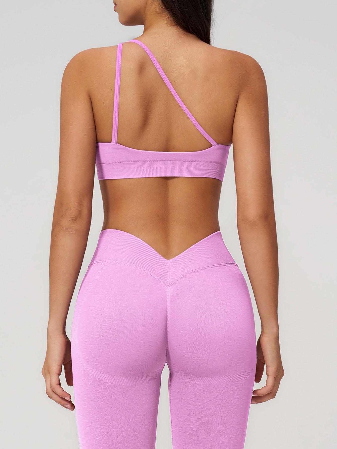 Seamless One Shoulder Yoga Tank
