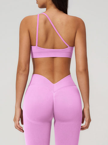 Seamless One Shoulder Yoga Tank