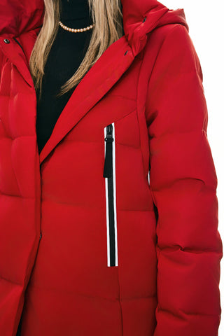 Cozy Hooded Long Puffer Coat