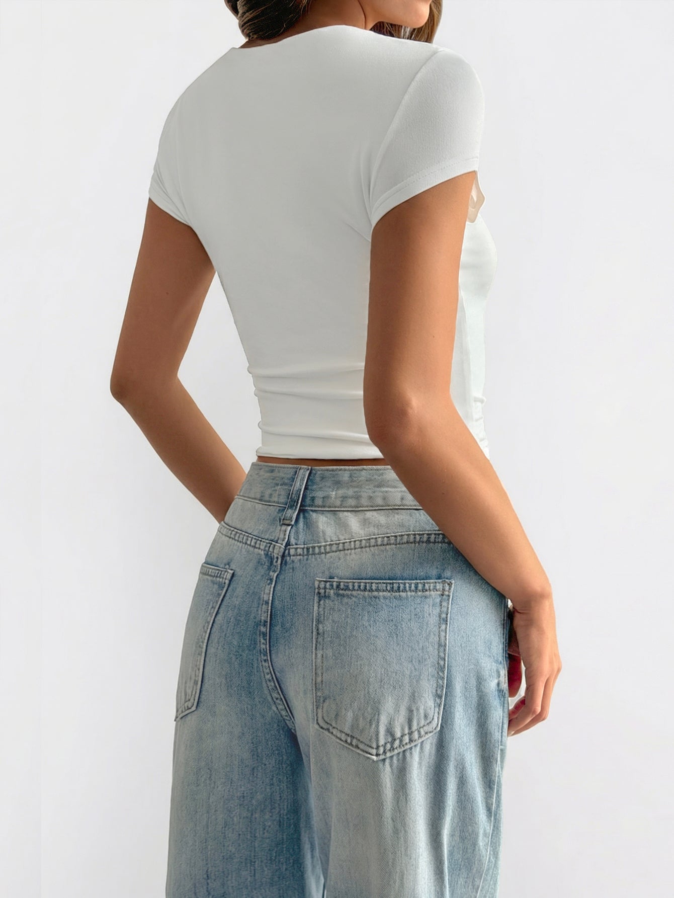 Slim Fit Scoop Neck T Shirt