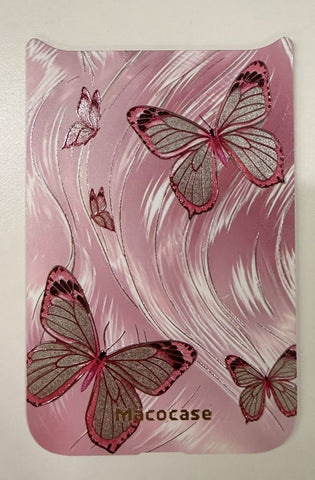 Pink Glitter Butterfly Graphic Phone Case