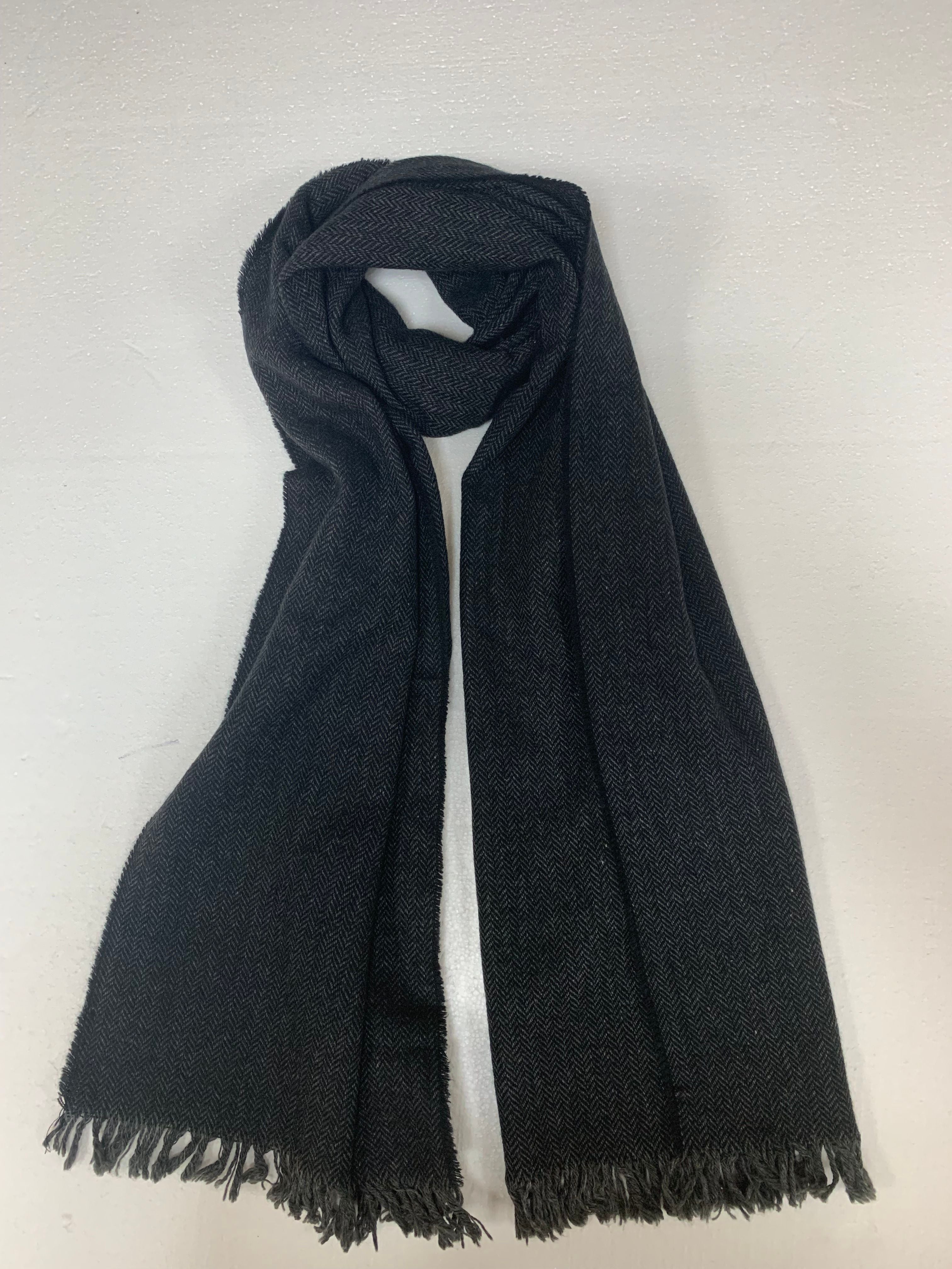 Classic Herringbone Soft Winter Scarf
