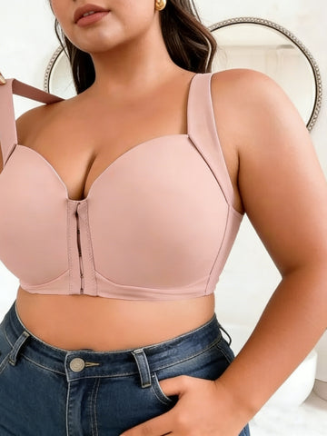 Seamless Front Closure Comfort Bra