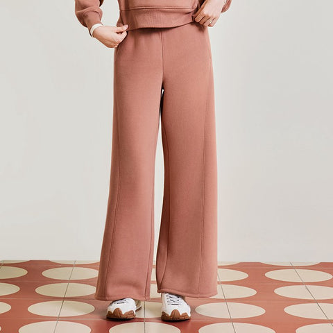 Soft Fleece Wide Leg Lounge Pants