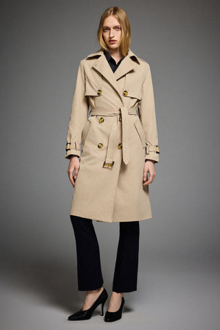 Classic Double Breasted Trench Coat