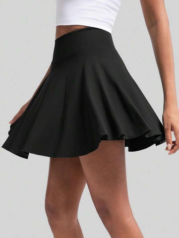 High Waisted Athletic Tennis Skirt