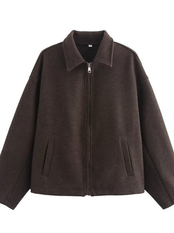 Cozy Oversized Fleece Zip Up Jacket