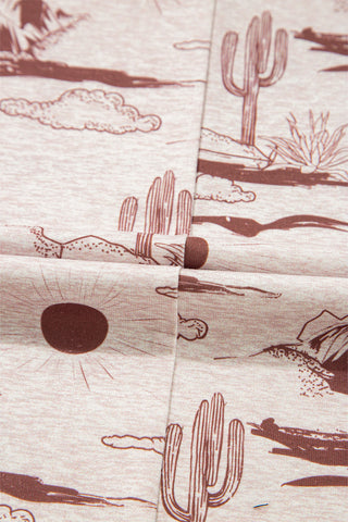 Desert Print Relaxed Fit T-Shirt